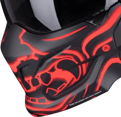 Image de Scorpion Exo-combat Evo mentonnière pour casque noir noir One Size