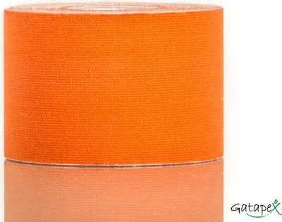 Produktbild von Gatapex Physiotape Kinesiology-Tape orange (5,5 m x 5 cm)