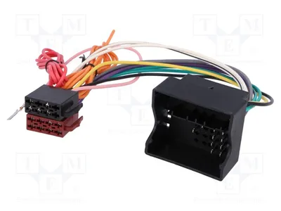 Image de 1 adaptateur, broche : 16. Adaptateur pour installation automobile, norme ISO