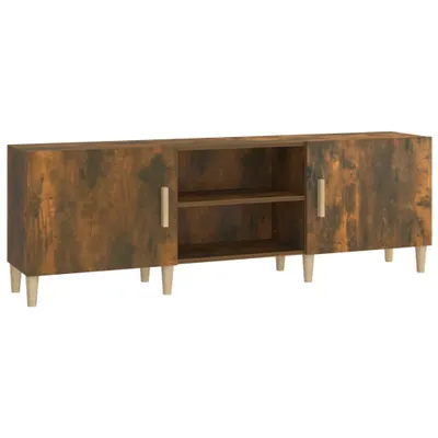 Obrázek produktu pro vidaXL TV skříňka kouřový dub 150x30x50 cm odvozený výrobek ze dřeva