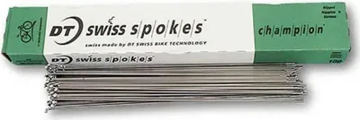 Produktbild von Dt Swiss Champion J-bend Speichen 100 Einheiten Silber 2.0 x 265 mm Silber 2.0 x 265 mm
