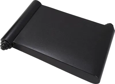 Image de Pierre tombale papyrus granit suédois noir 40 x 30 cm