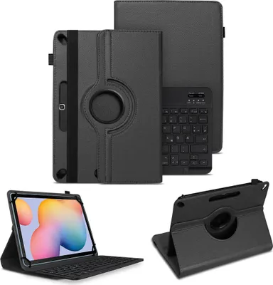 Produktbild von Tablet Schutzhülle Tastatur für Samsung Galaxy Tab S7 11" Hülle Bluetooth QWERTZFarben:Schwarz