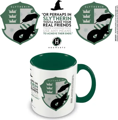Produktbild von Harry Potter - Slytherin - Green - Keramik Tasse - Größe Ø8,5 H9,5cm