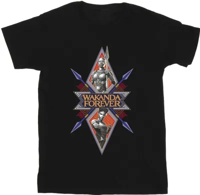 Produktbild von Marvel - "Wakanda Forever" T-Shirt für Herren BI43680 (4XL) (Schwarz)