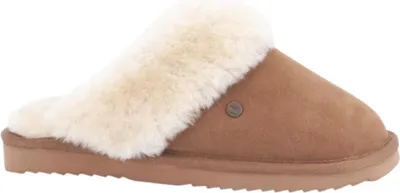 Produktbild von Warmbat Flurry Suede Cognac - Damen Hausschuhe - FLS321025