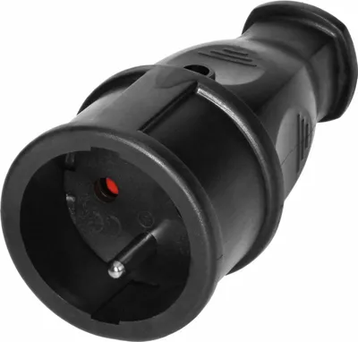 Produktbild von Werkstattsteckdose 2P-Z Schwarz - On-13258