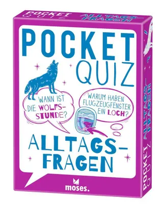 Produktbild von Pocket Quiz Alltagsfragen