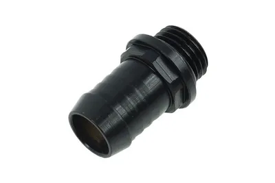 Produktbild von Alphacool 17090, Anpassung, Messing, Schwarz, 1/4", 22 mm, 15 g