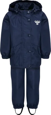 Produktbild von hummel hmlREVA Baby-Regenanzug black iris 86
