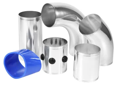 Obrázek produktu pro Sada hliníkových trubek pro univerzální montáž automobilových vzduchových filtrů – sada pro vysokoprůtočné sání