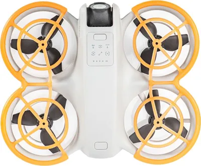 Produktbild von Für DJI Neo Drohne Propeller - Anti Kollisionsfunktion Schutzring Zubehör Orange