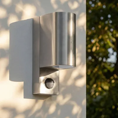 Produktbild von Maxkomfort Außenwandleuchte 1267E1-SN Up Down 2x GU10 Sensor Edelstahloptik