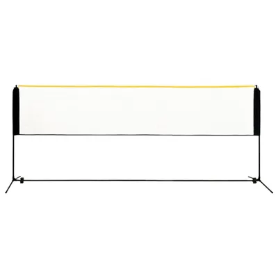Zdjęcie produktu dla vidaXL Regulowana siatka do badmintona 400x103x94-158 cm metalowa