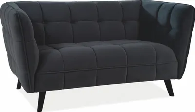 Obrázek produktu pro Dvoumístná pohovka SCARLET 2 - černá