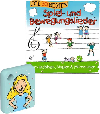 Immagine prodotto di Audiosokken: le 30 migliori canzoni per giocare e muoversi - Vol. 1 - Musica per bambini dai 3 anni - Durata di circa 55 minuti
