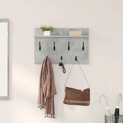 Obrázek produktu pro Maison Exclusive – Nástěnná konzole pro noční stolek, beton, šedá barva