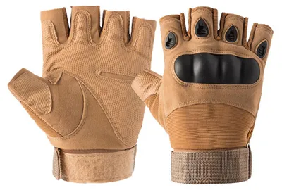 Produktbild von Taktik Fingerlose Handschuhe Motorradfahren Bergsteigen Wandern Jagdhandschuhe