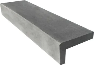 Produktbild von Stufen WINKELSTUFE GRAU 150/32/18 CM