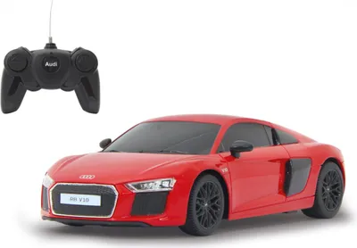 Productafbeelding van Audi R8 2015, schaal 1:24, rood, 40MHz
