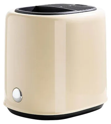 Immagine prodotto di Tagliere con portautensili, color beige, 2-in-1, salvaspazio, in ABS e Magnalium
