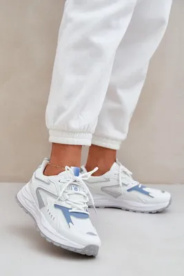 Imagen del producto de Zapatillas deportivas para mujer Big Star NN274A094, sistema HI-POLY, color blanco y azul, talla 41