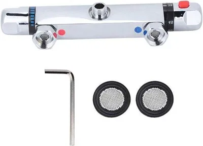 Produktbild von Moderne thermostatische chromen douchearmatuur