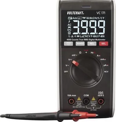 Produktbild von VOLTCRAFT VC171 Hand-Multimeter digital CAT III 600 V Anzeige (Counts): 4000