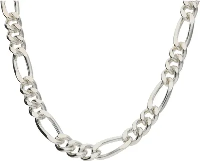 Produktbild von JuwelmaLux Herren Kette Figaro Sterling Silber 925 JL05-0005-18 50 cm