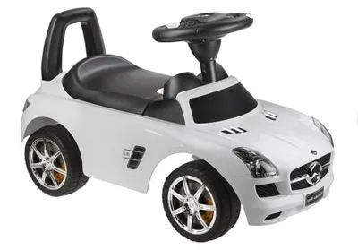 Produktbild von Mercedes-Benz Sls Amg Weiß – Rutschauto für Kinder