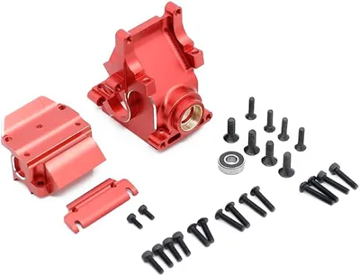 Getriebegehäuse Aluminium rot für Arrma 6S RC Modelle