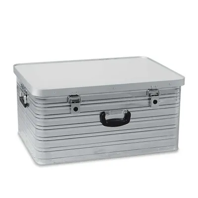 Produktbild von 101 Liter Alubox, staub- und spritzwasserdicht, LxBxH 710 x 520 x 345 mm