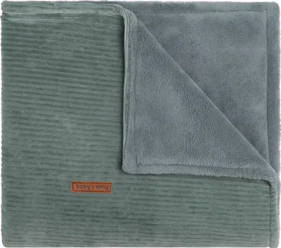 Produktbild von Baby's Only Kinderdecke teddyfutter Sense - Meergrün - 100x135 cm