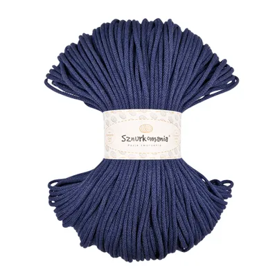 Obrázek produktu pro Bavlněná šňůra s jádrem 3 mm 100 m, příze na macramé, šňůra na macramé, háčkovaná šňůra, šňůra na macramé, přírodní příze, 3mm šňůra, pletená bavlněná šňůra
