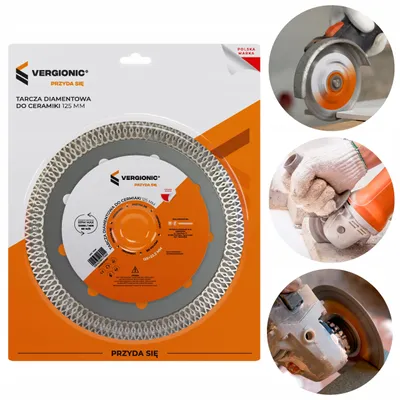 Image de Roue diamantée pour couper le grès 125 mm