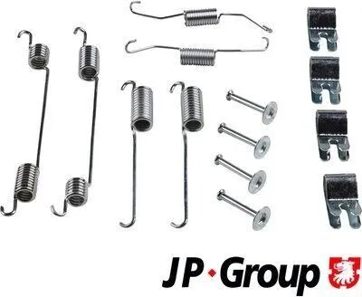 Produktbild von JP GROUP Zubehörsatz Bremsbacken 1564002610 Hinten für FORD FOCUS III Turnier