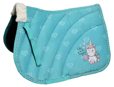 Productafbeelding van Rhinegold Einhorn hoofdsteldekje Shetland, kleur: aqua