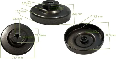 Zdjęcie produktu dla Elektryczna zębatka 3/8" 6 zębów do Makita DCS34 036 223 111 036223060