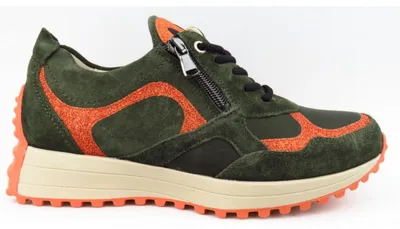 Immagine prodotto di Waldläufer scarpe stringate per il tempo libero da donna in verde 236-70-00407