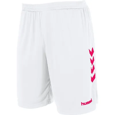 Produktbild von Hummel Memphis Shorts Herren - Weiß / Rot | Größe: XXL