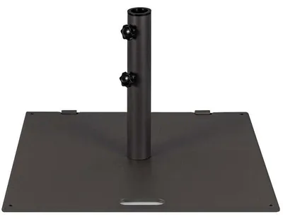 Obrázek produktu pro Stojan na slunečník 50 LBS, čtvercový, 60 × 60 × 35 cm, 22,5 kg, černý