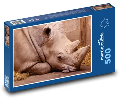 Obrázek produktu pro martinpuzzle - Puzzle 500 - Spící nosorožec