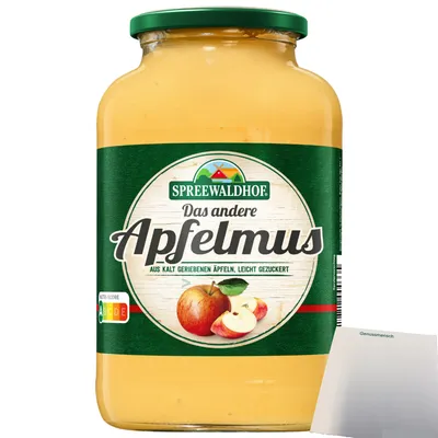 Produktbild von Spreewaldhof Das andere Apfelmus (700g Glas) + usy Block