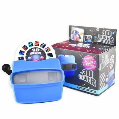 Produktbild von Blauer Projektor/Brille - Weltraumdias