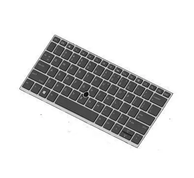 Obrázok produktu pre HP L15500-051, Klávesnica, Francúzsky, Podsvietená klávesnica, HP, EliteBook 830 G5