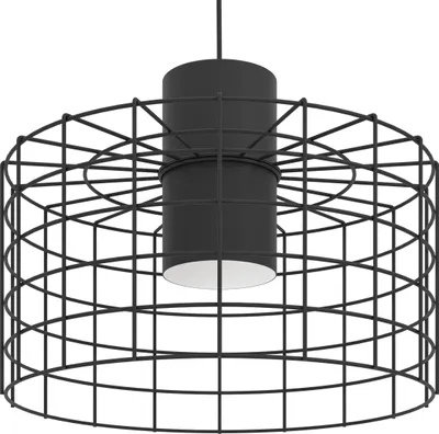Imagen del producto de EGLO Milligan, Festmontage, Negro, Blanco, Negro, Acero, Negro, Interior