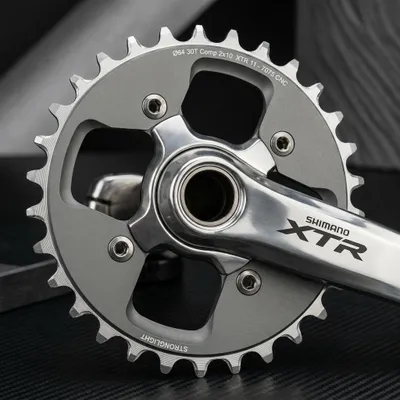Image de Stronglight plateau HT3 noir 2X10 XTR FCM980 64MM 24Z