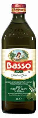Zdjęcie produktu dla Basso oliwa z oliwek extra vergine 1,0 L