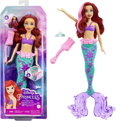Produktbild von Disney Prinzessin. Ariel Puppe Farbwechsel HLW00