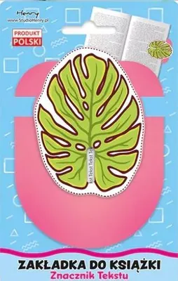 Immagine prodotto di Segnalibro con foglia di Monstera